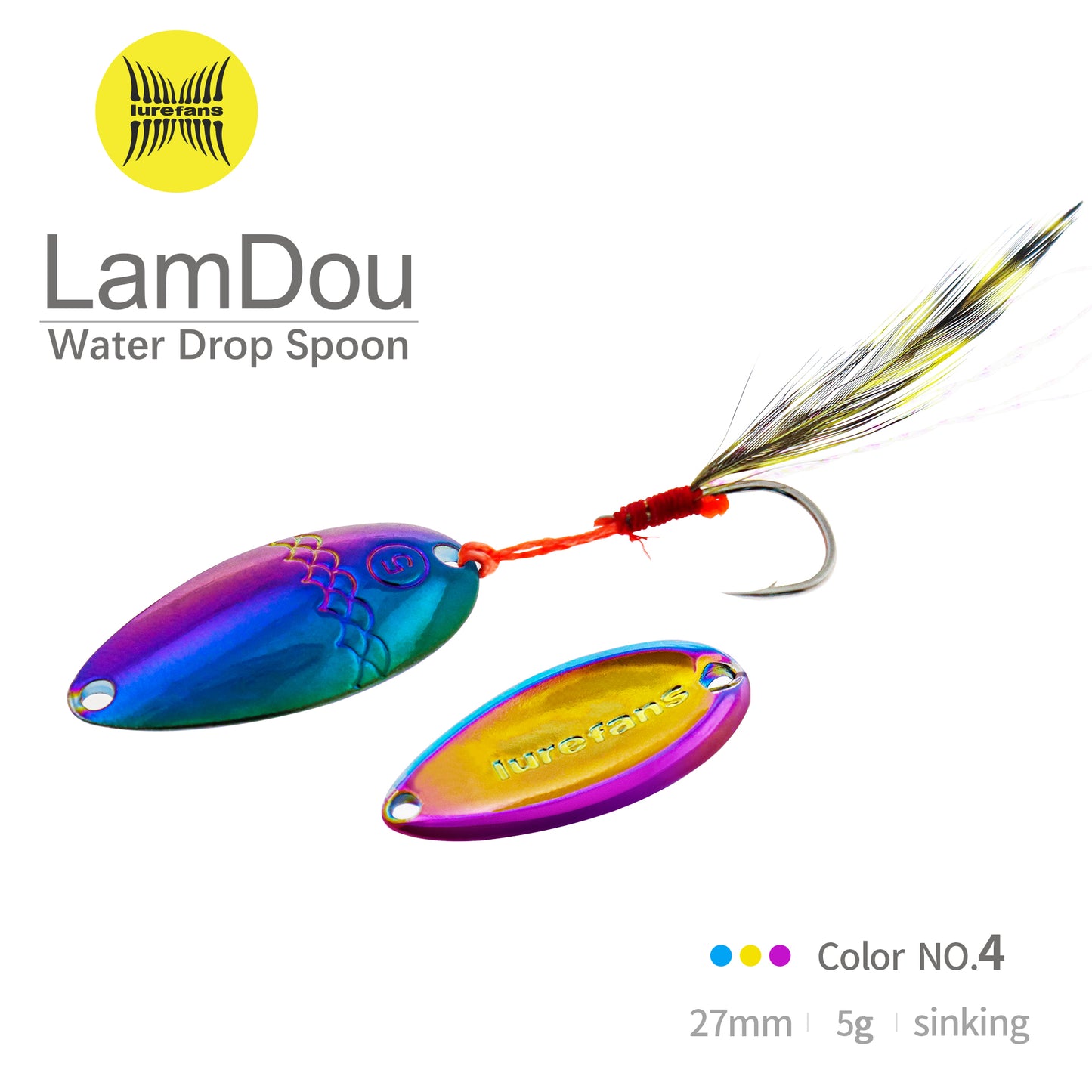 LAMDOU-Water Drop Spoon 27mm (5g)